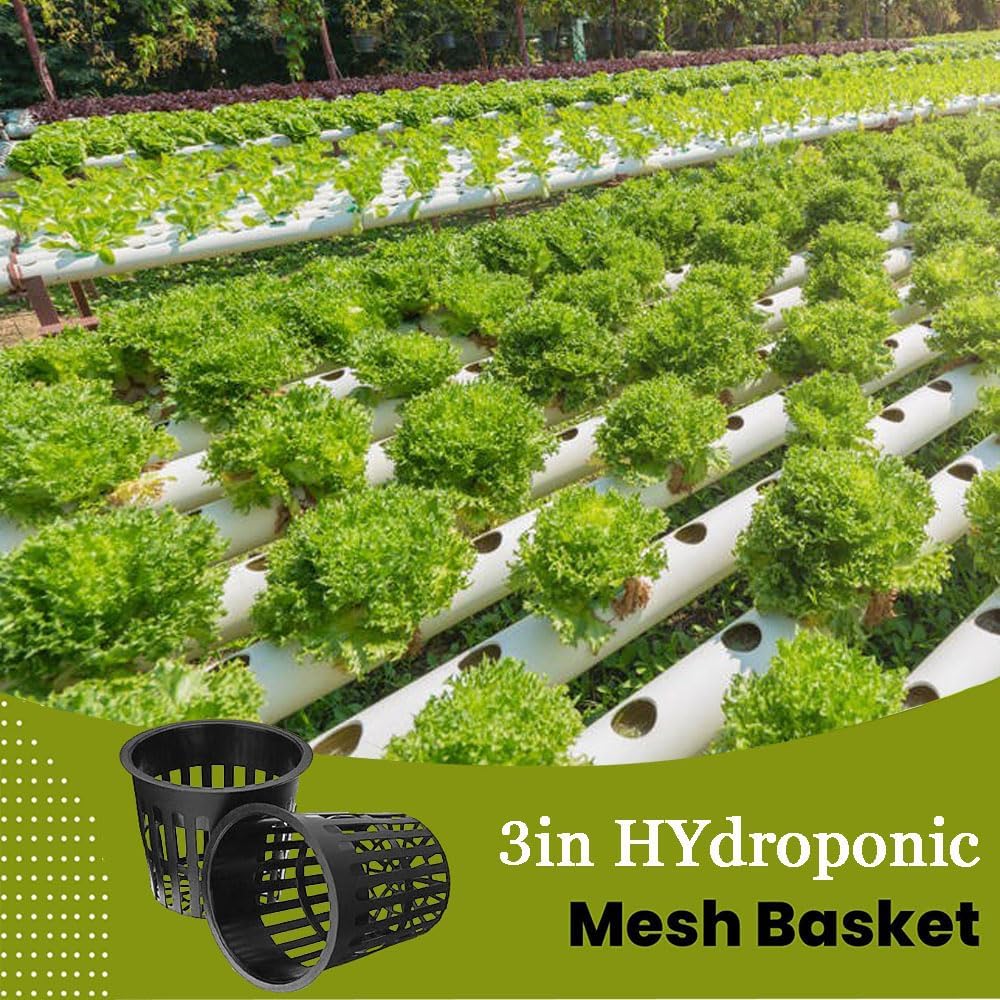 50 PCS 3 Inch Heavy Duty Net P - đánh giá và giá Net Pot 3 Inch