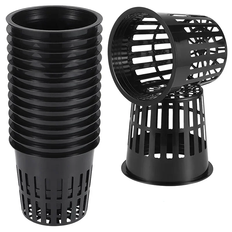 10pcs Black 3 Inch Nursery Pot - đánh giá và giá Net Pot 3 Inch
