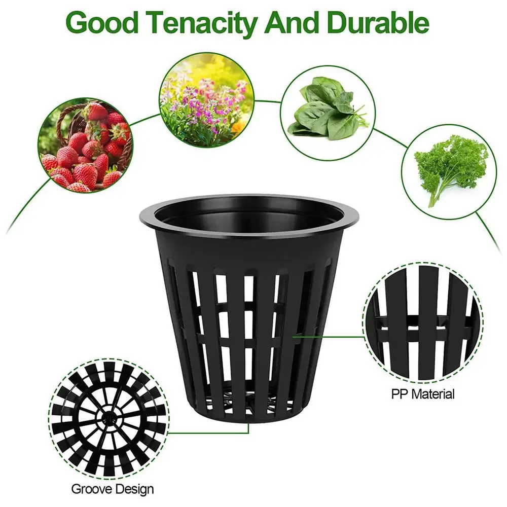 10pcs 3 Inch Hydroponics Cups  - đánh giá và giá Net Pot 3 Inch