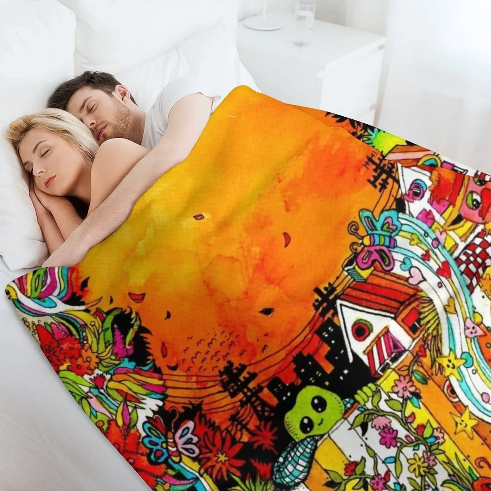 Urban Farm Time Throw Blanket  - đánh giá và giá Urban Farming Home